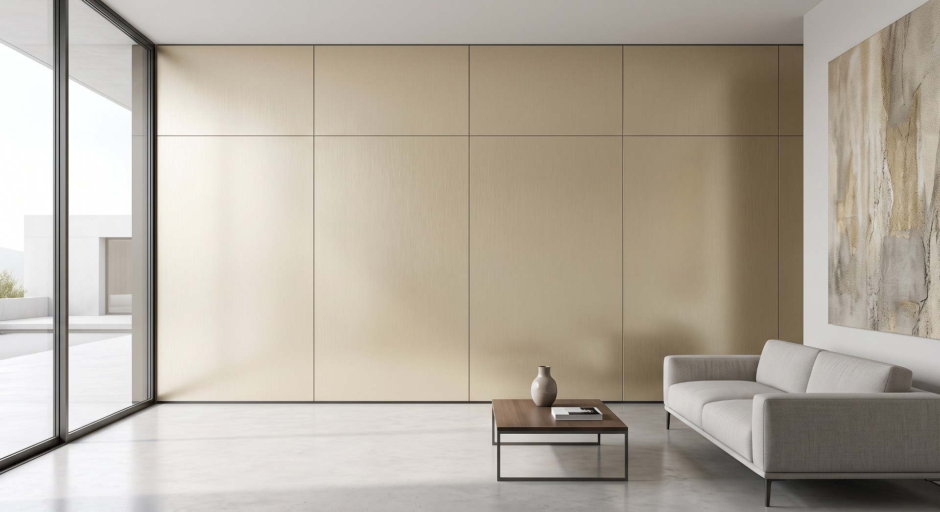 Aluminum honeycomb panel